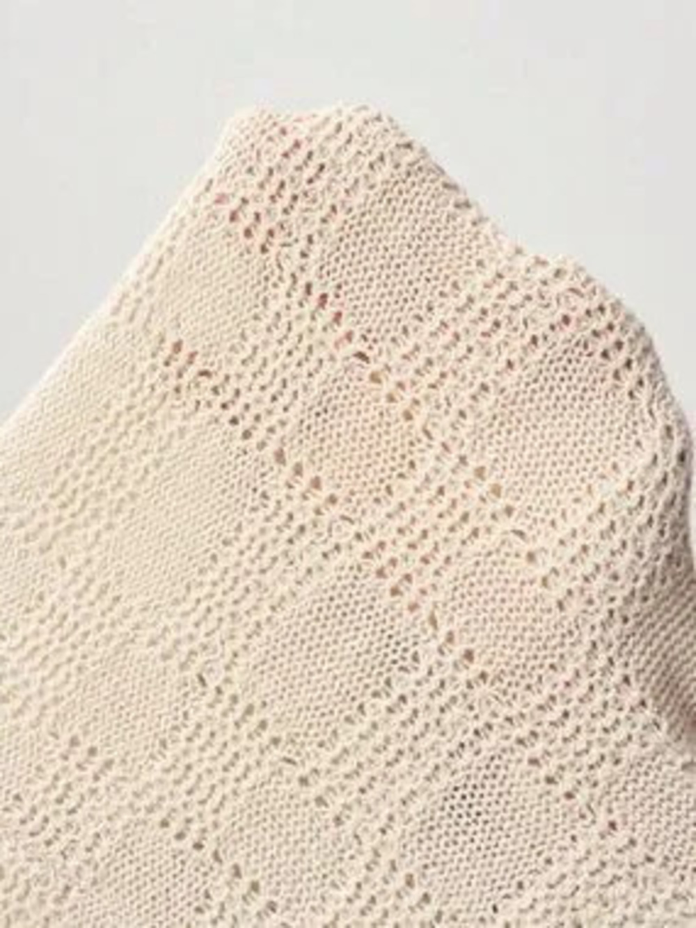 ZARA Apricot Casual Women's Twisted Design Rolled Cuff Cropped Sweater